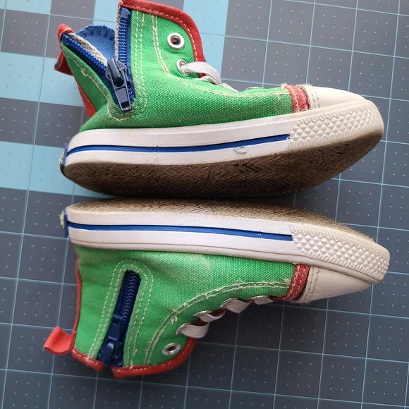 Sesame Street Hightop Toddler Shoes Sz 6 Nostagic - Picture 3 of 9